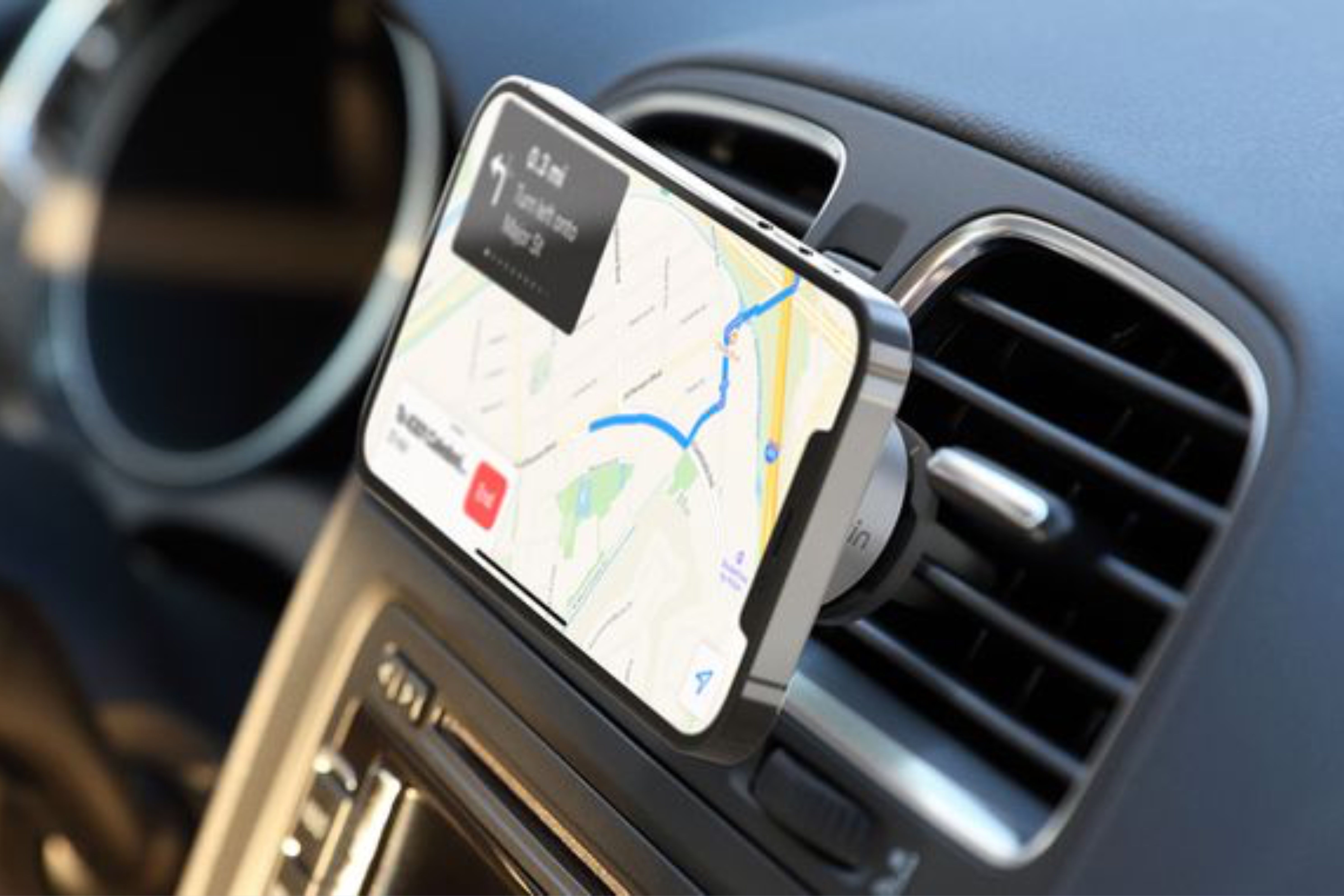 Z Fold Car Mount for Car Vent, Car Vent Phone Mount Holder with Adjustabl（並行輸入品）