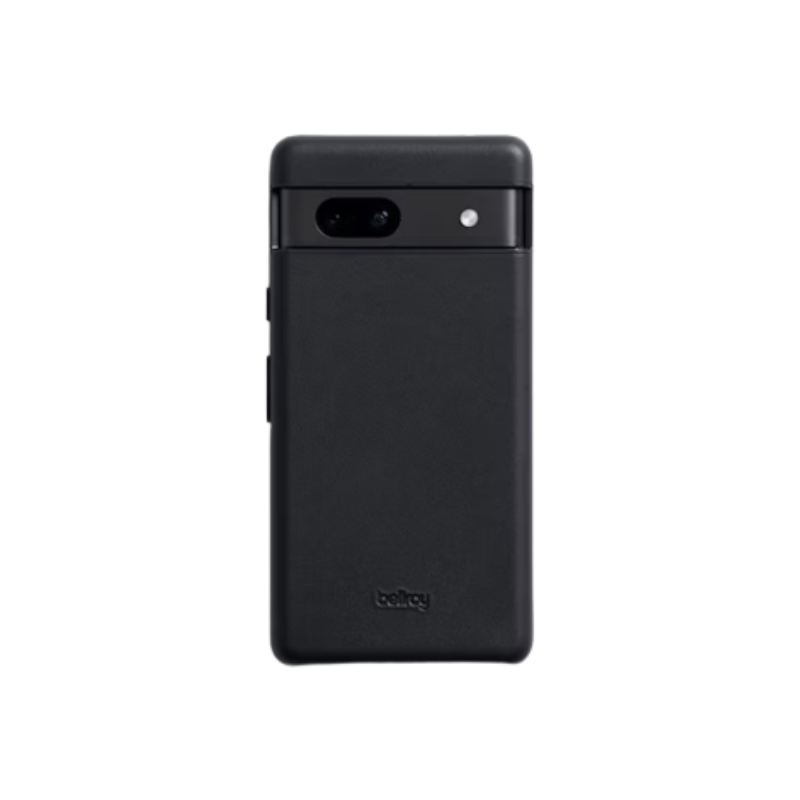 Bellroy Leather Case for Pixel 7a on transparent background.
