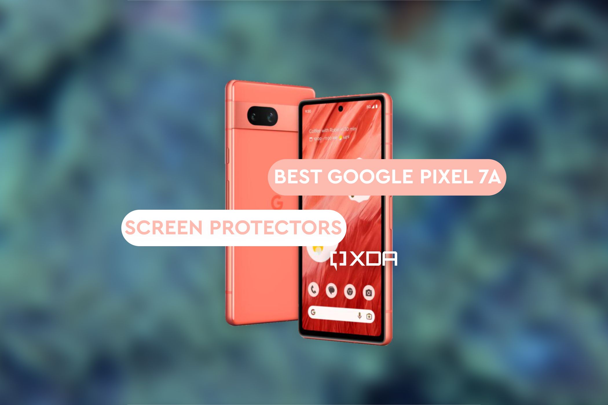 Best Google Pixel 7a screen protectors featured.