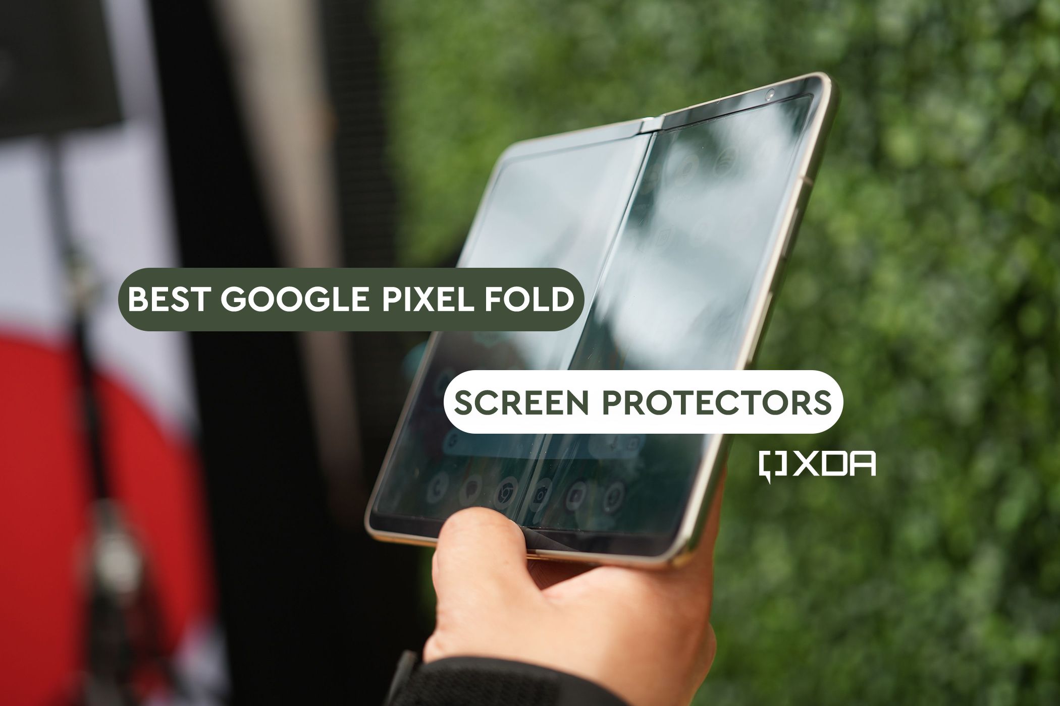 Best Google Pixel Fold screen protectors featured.