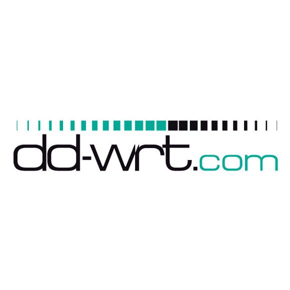 DD-WRT logo in green and black