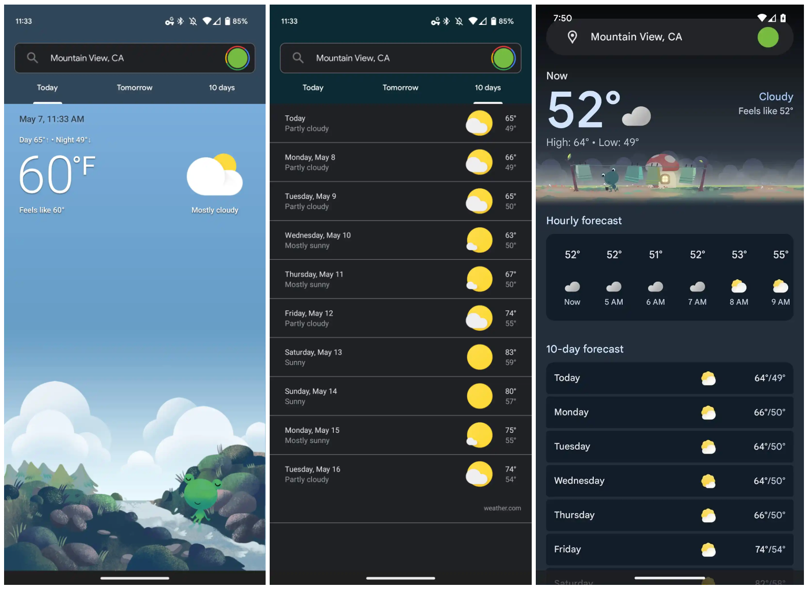 Google Weather Could Get A Fresh New Look On Android With Material You ...