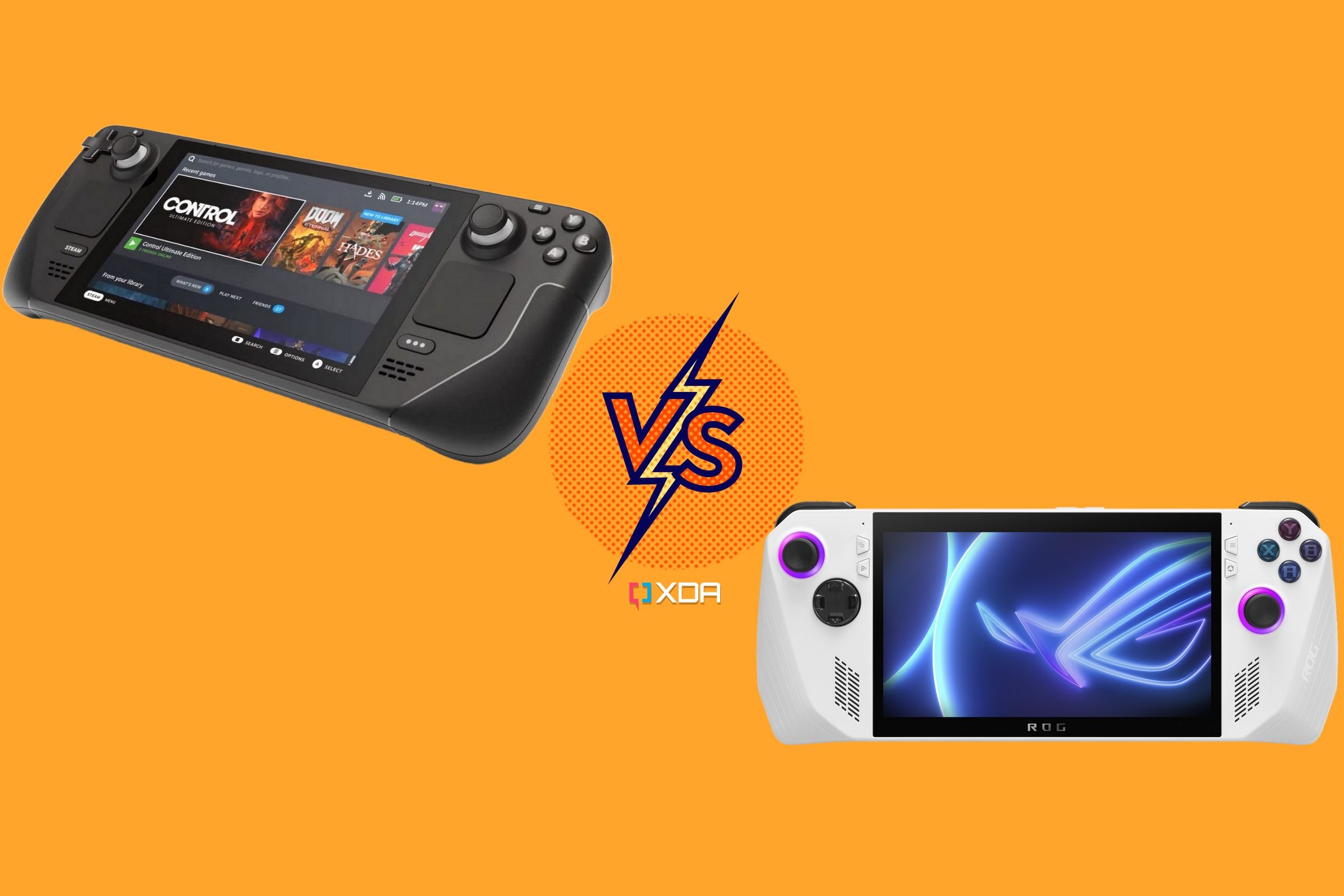 Steam Deck vs Asus ROG Ally: Which handheld is better?