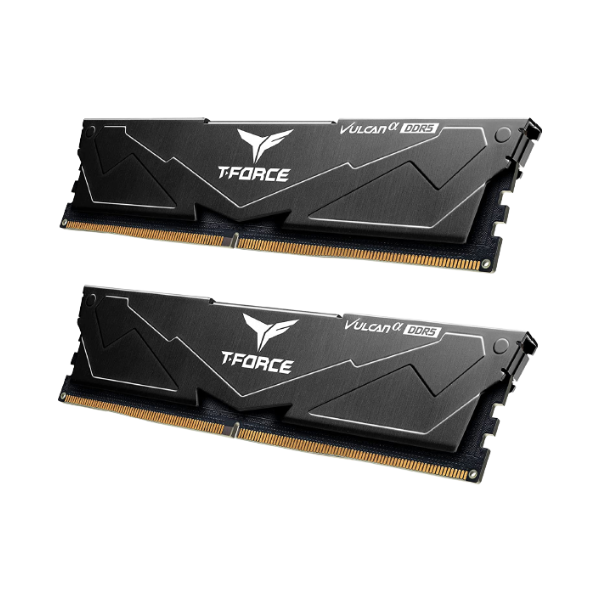 two sticks of teamgroup tforce vulcan alpha ddr5 ram