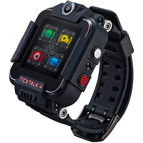 A render showing the TickTalk 4 smartwatch for kids.
