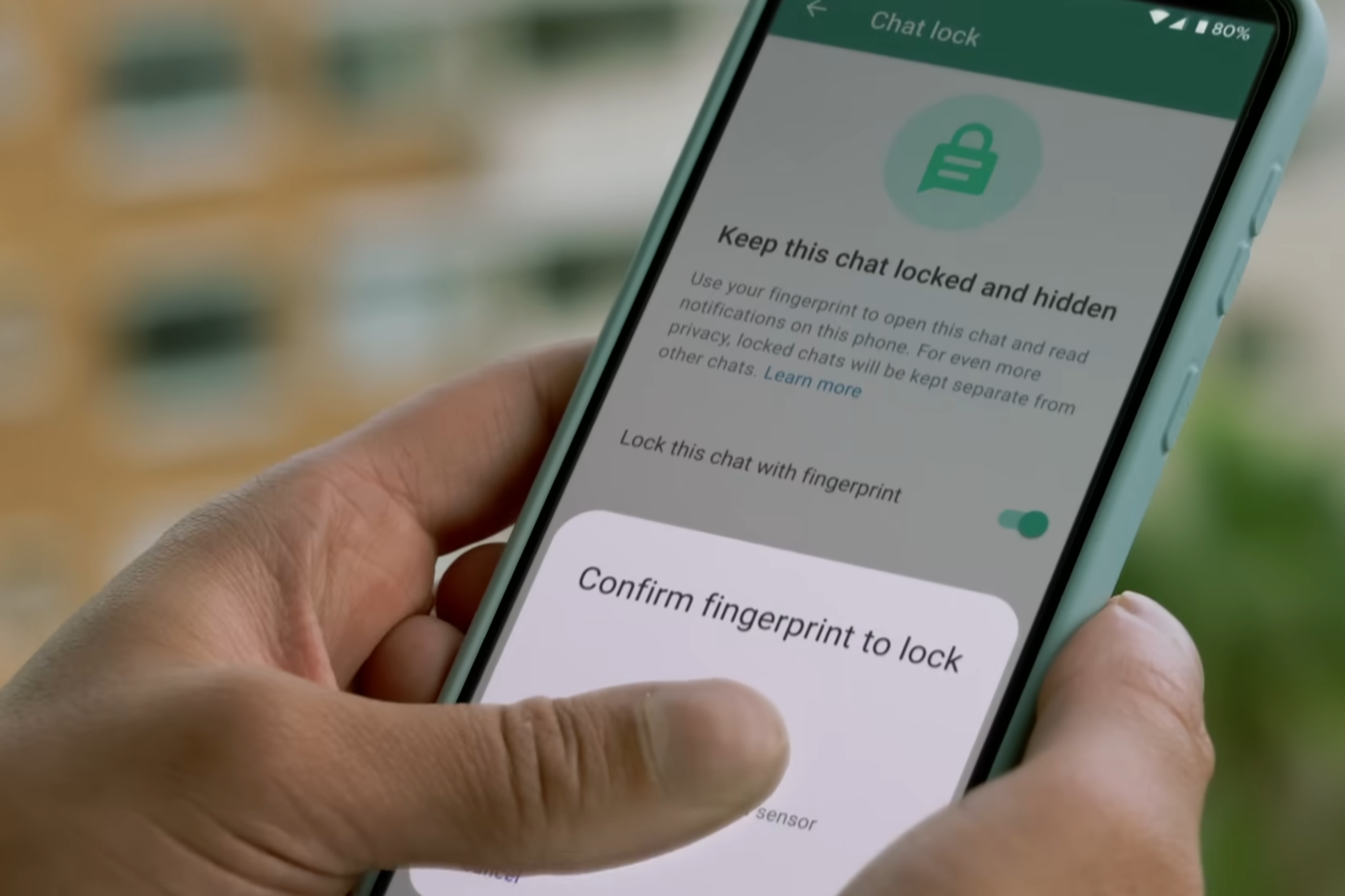 WhatsApp’s Chat Lock lets you secure conversations behind a password or biometrics