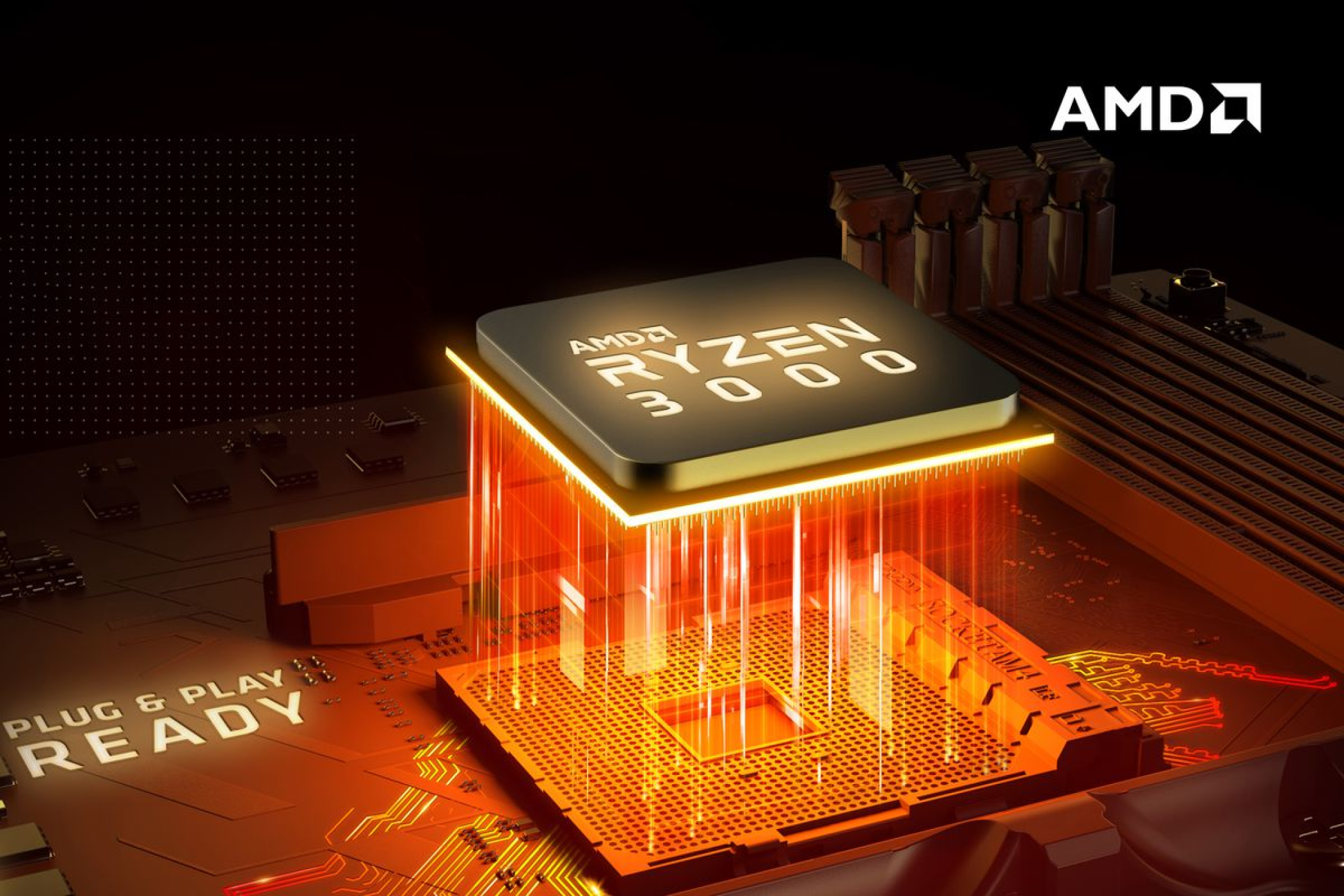 An AMD Ryzen 3000 CPU.