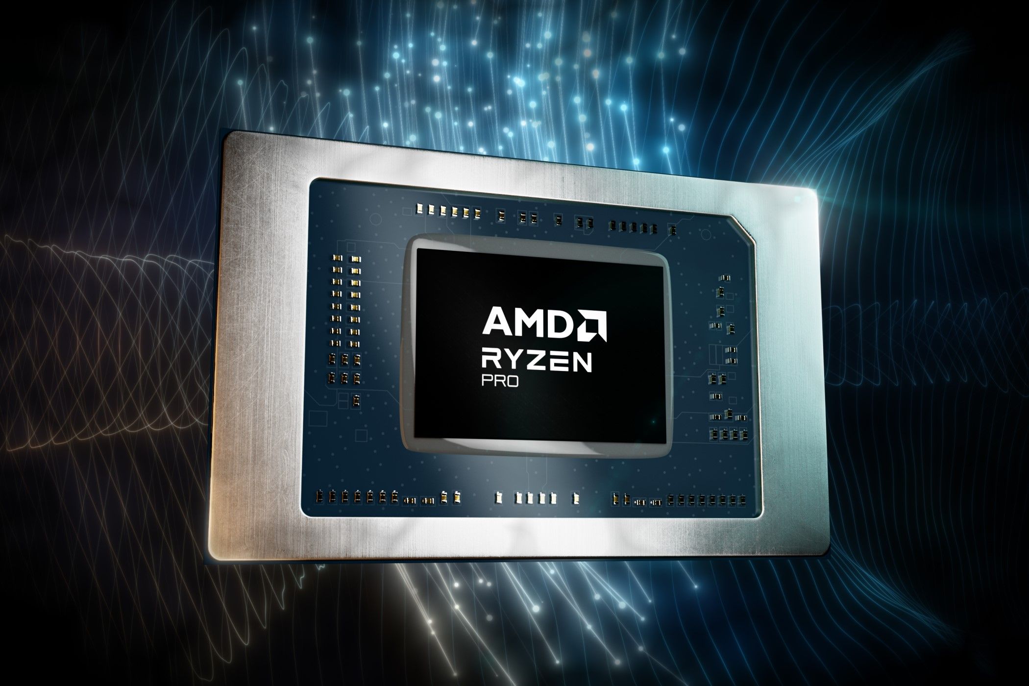 Рендер AMD Ryzen 7040 Pro ВСУ.
