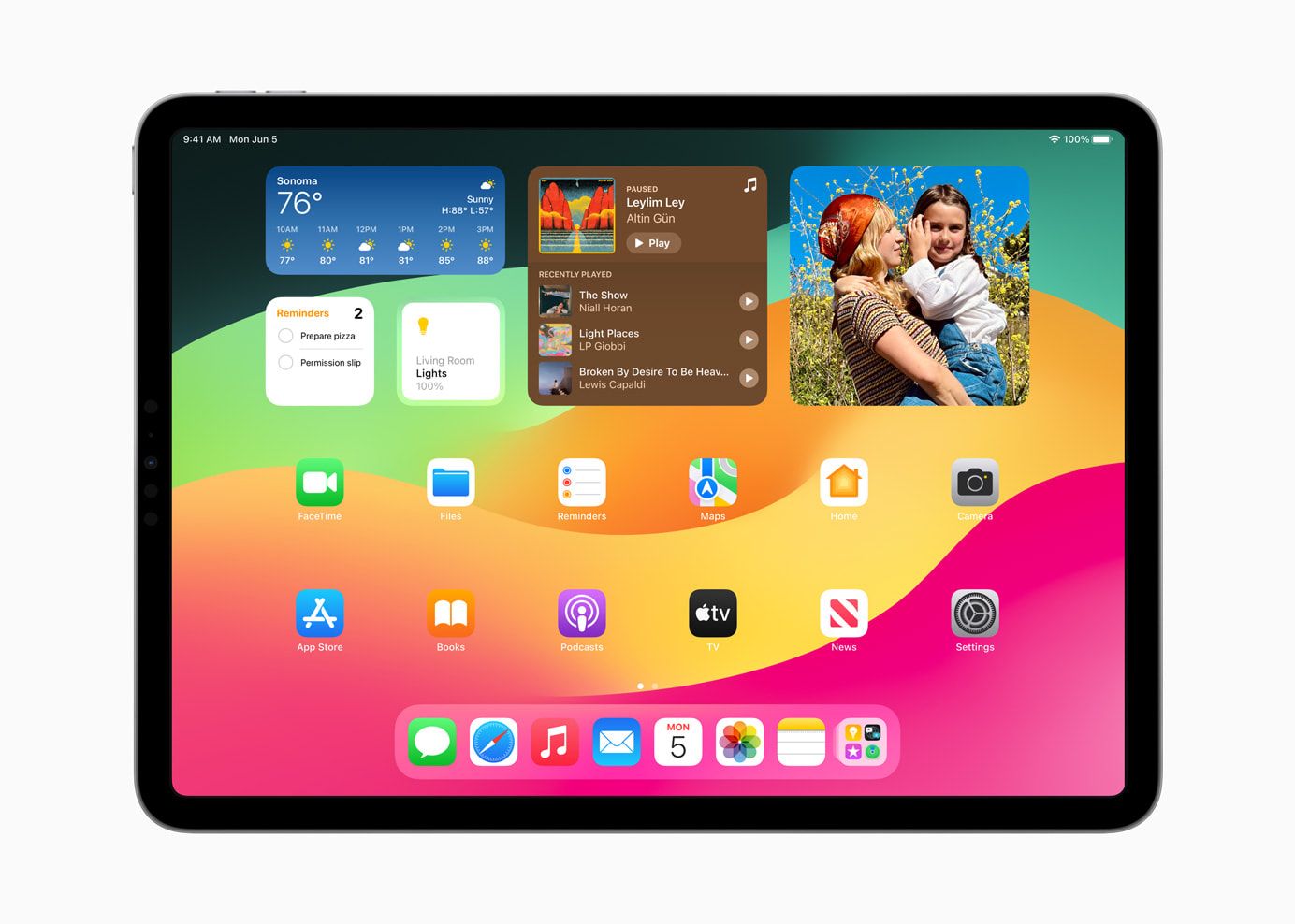 Widgets en iPadOS 17