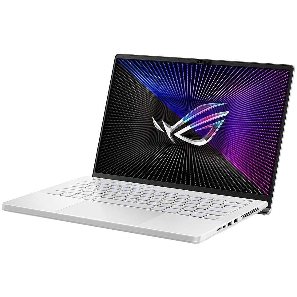 Front angled view of the ASUS ROG Zephyrus G14 (2023)