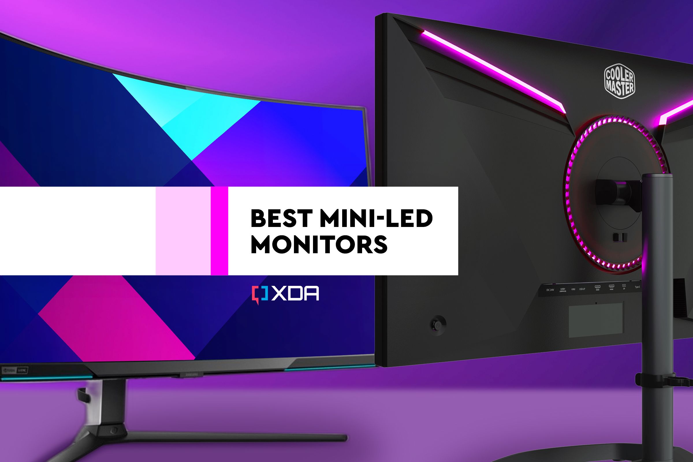 Best miniLED monitors in 2024