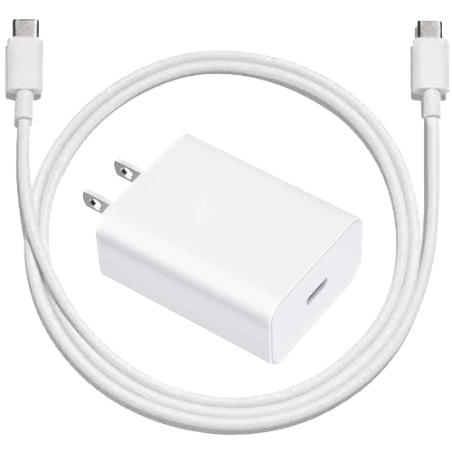 Eaxxfly USB-C white wall charger