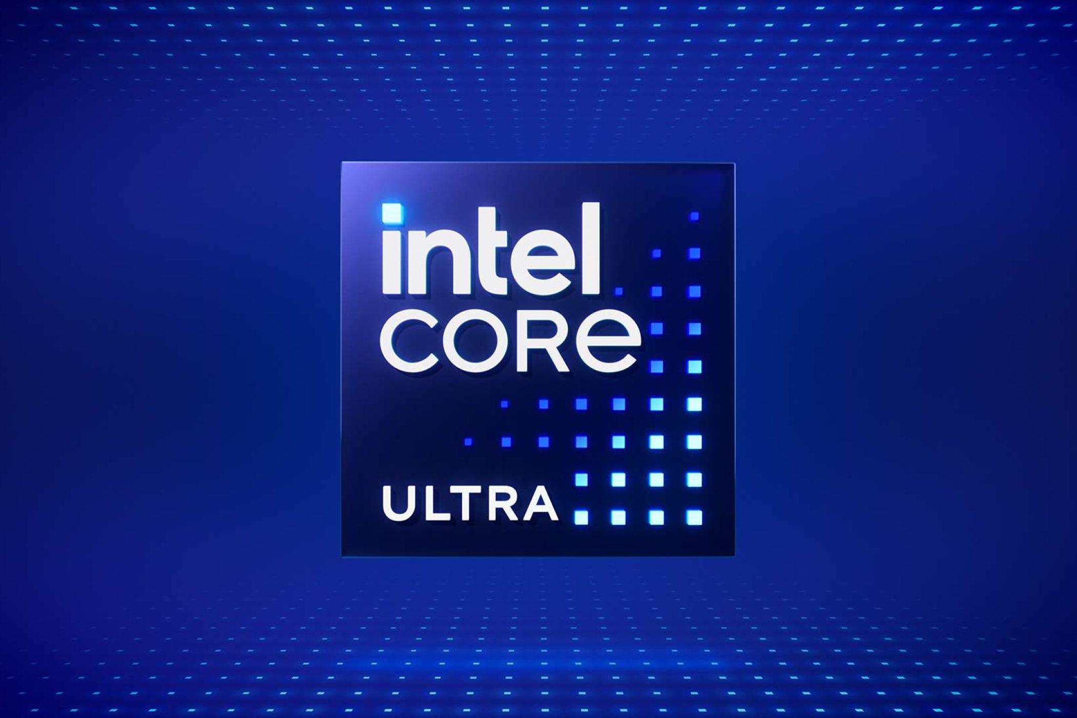 The Intel Core Ultra logo.
