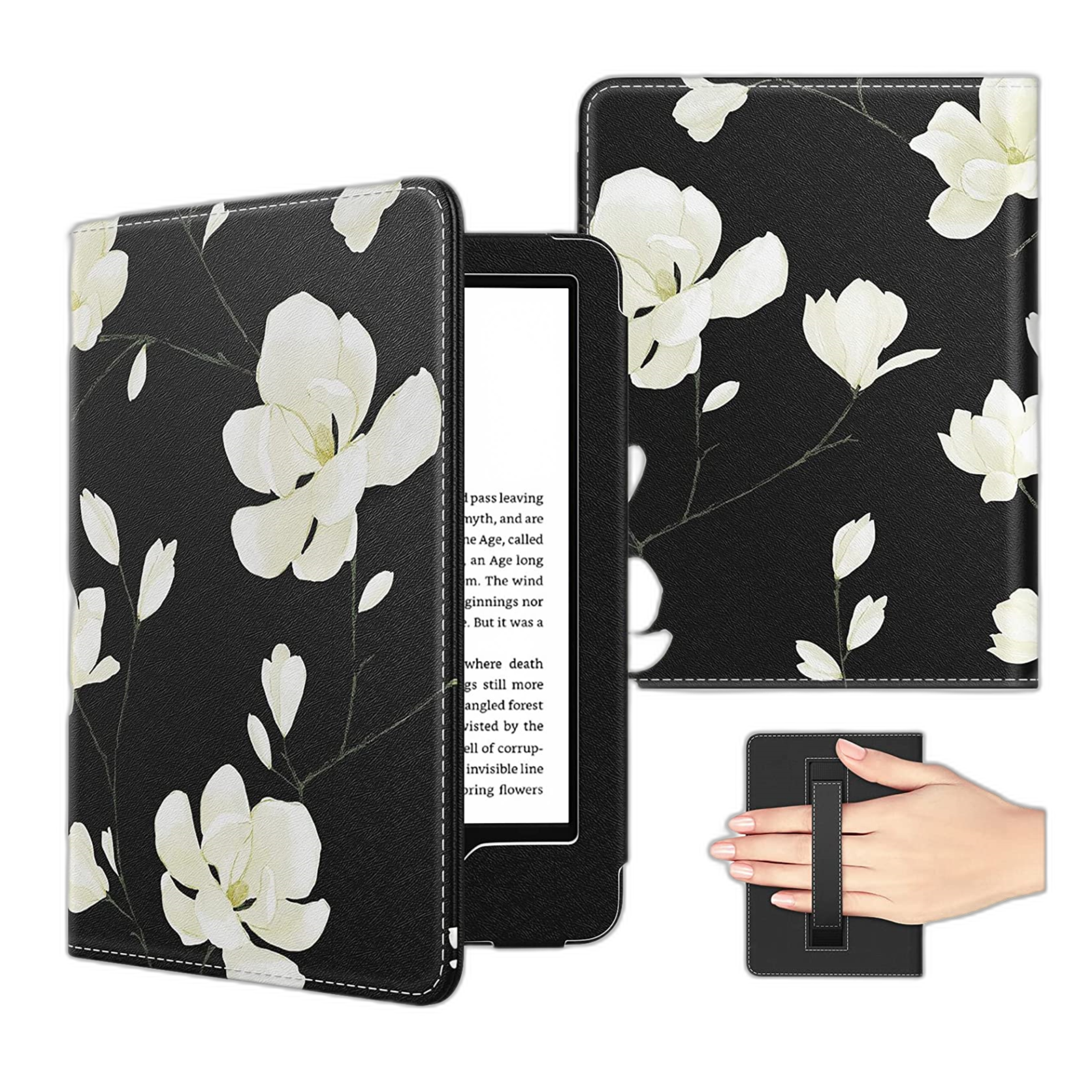 Funda con correa para Kindle Moko