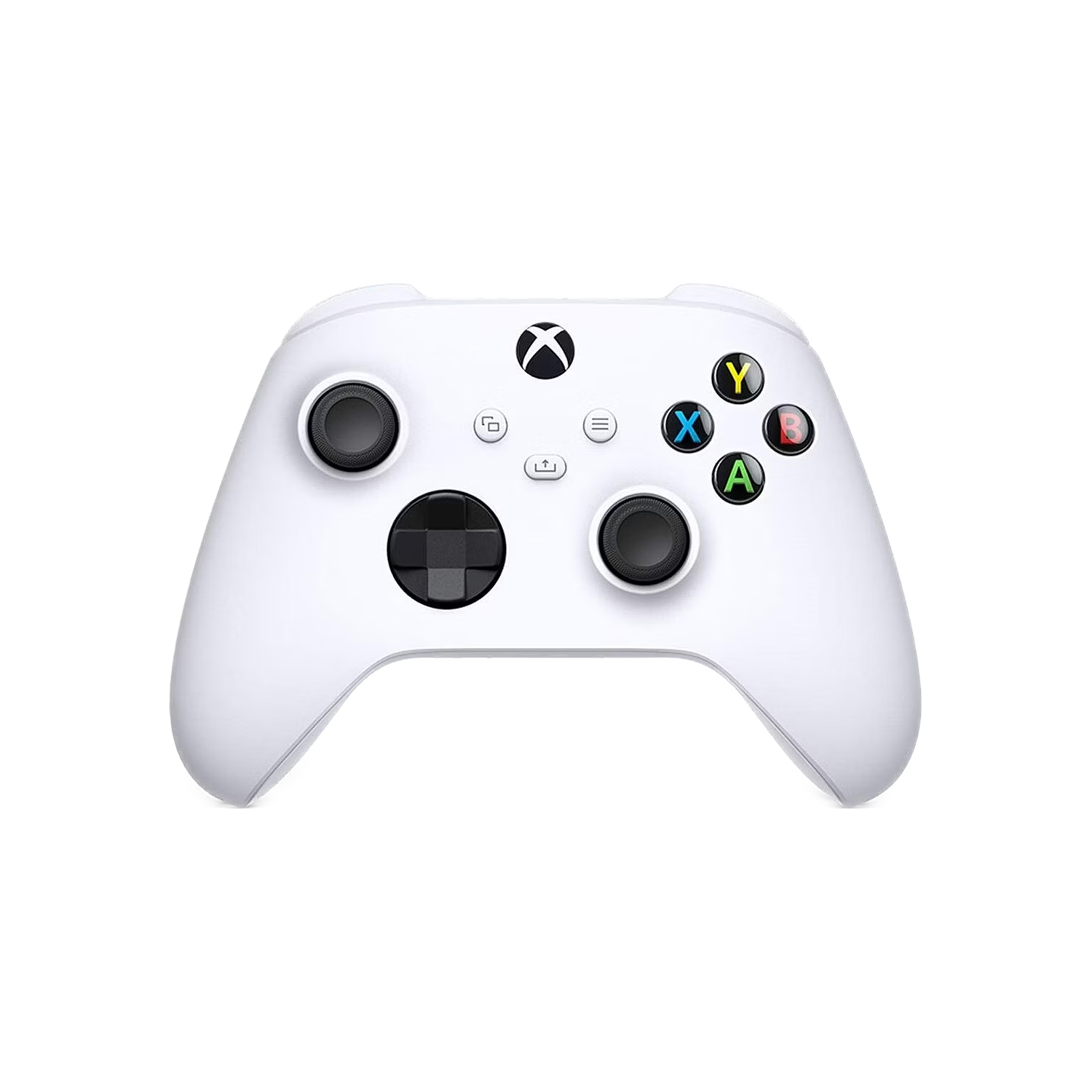 White Xbox Wireless Controller, front view