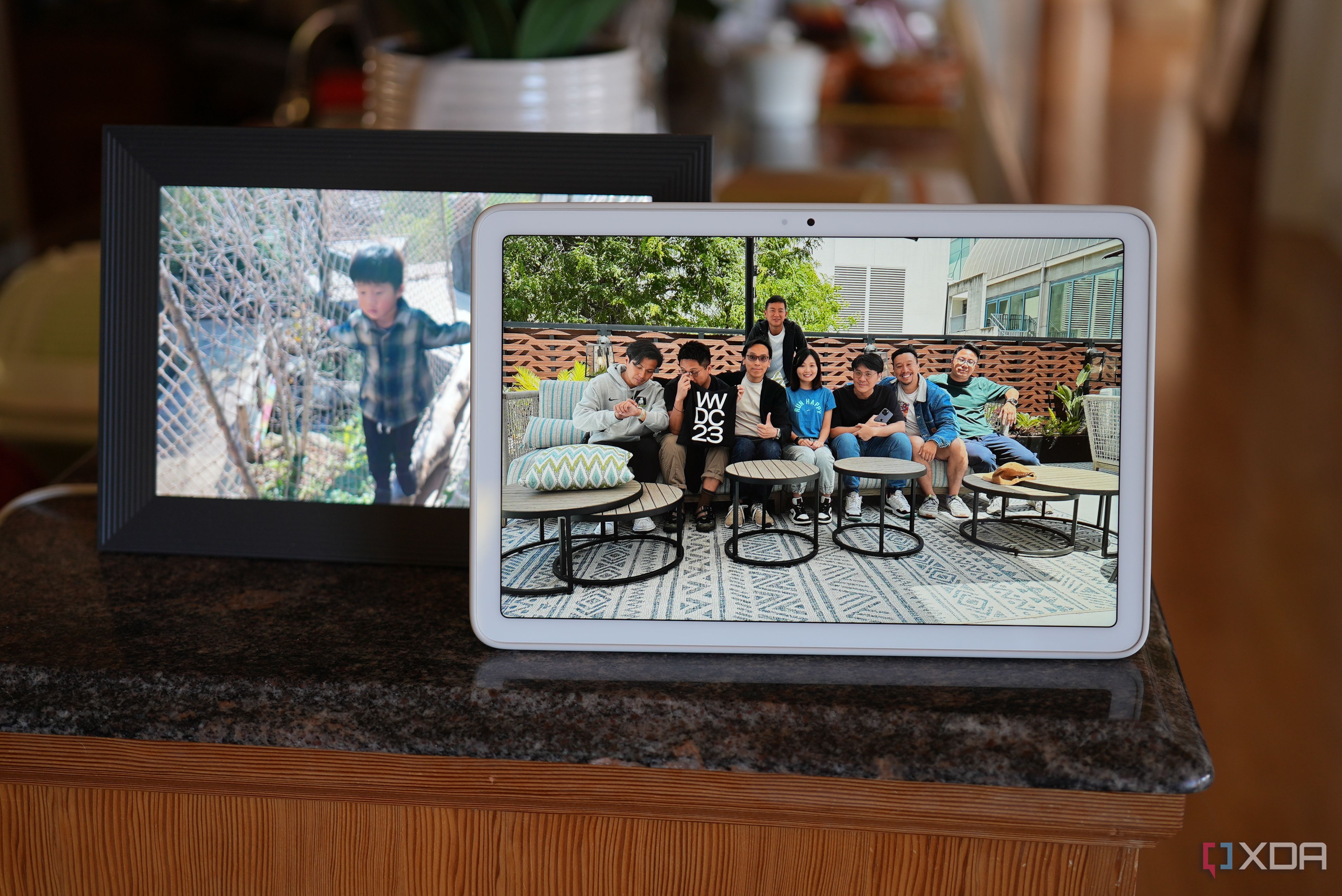 The Pixel tablet as a digital photo frame