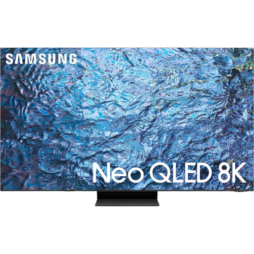 A render of the Samsung QN900C 8K QLED TV.