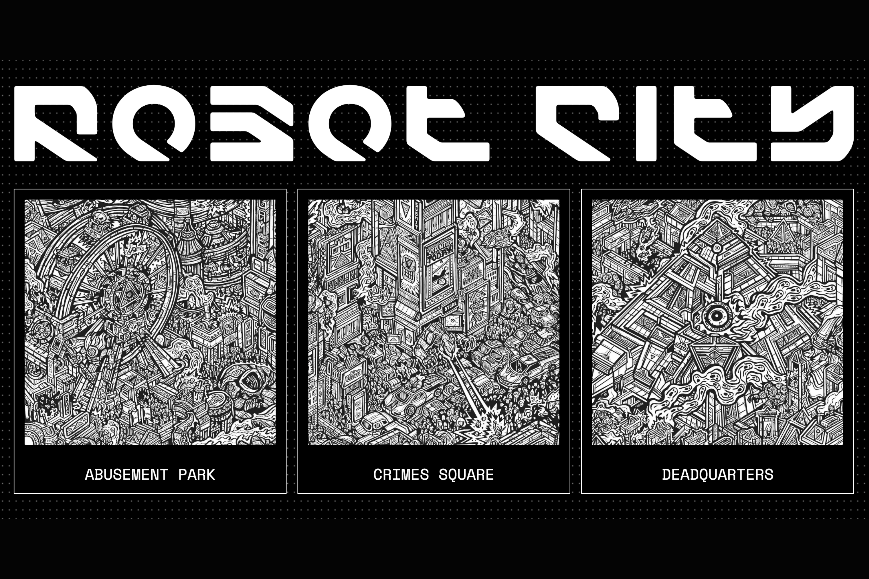 Dbrand Robot City skins in three new design choices
