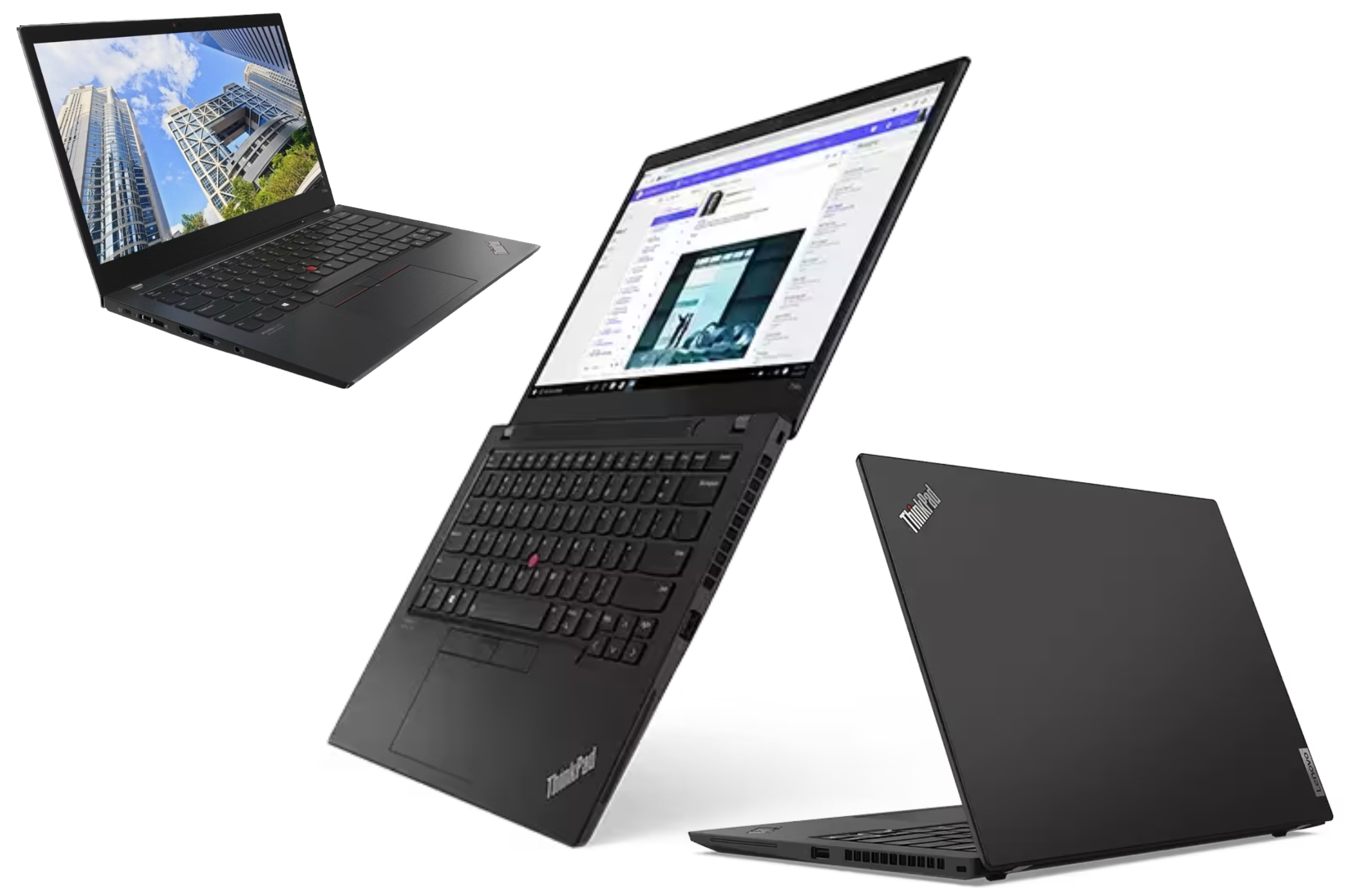 ThinkPad T14s Gen 2 AMD in different positions