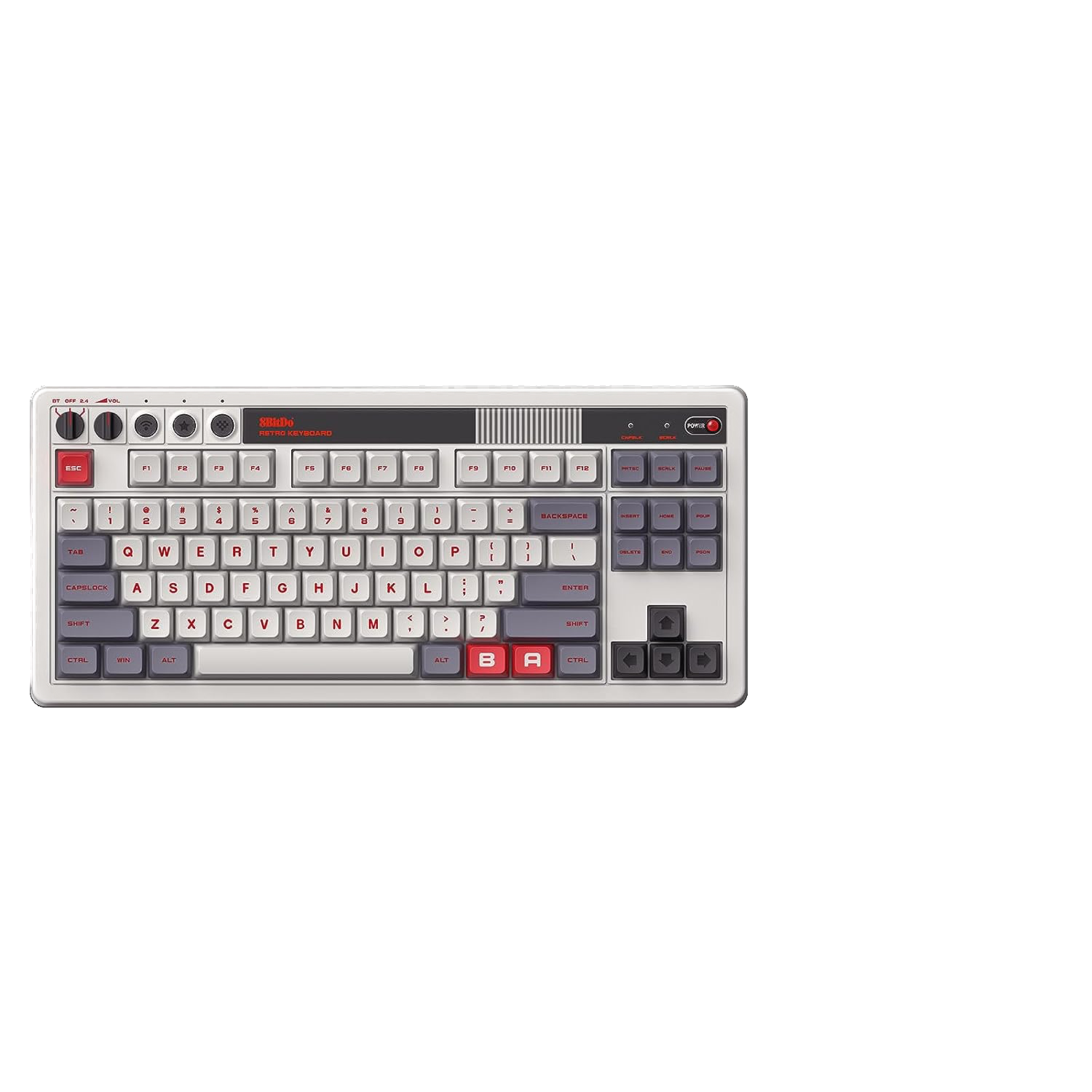 8bitdo's new mechanical keyboards channel NES nostalgia and cost 100