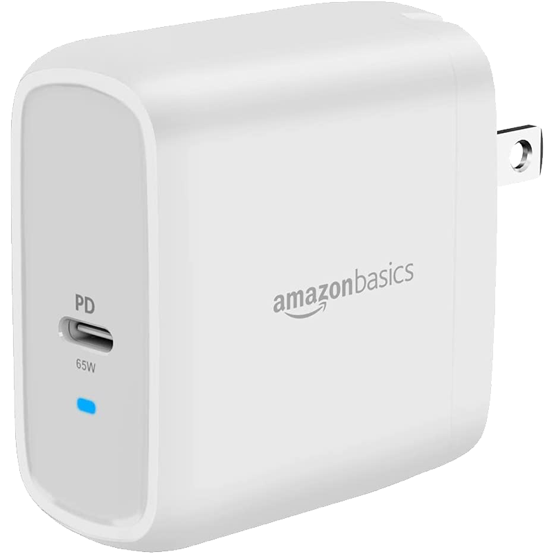 Amazon Basics 65W GaN USB-C Charger