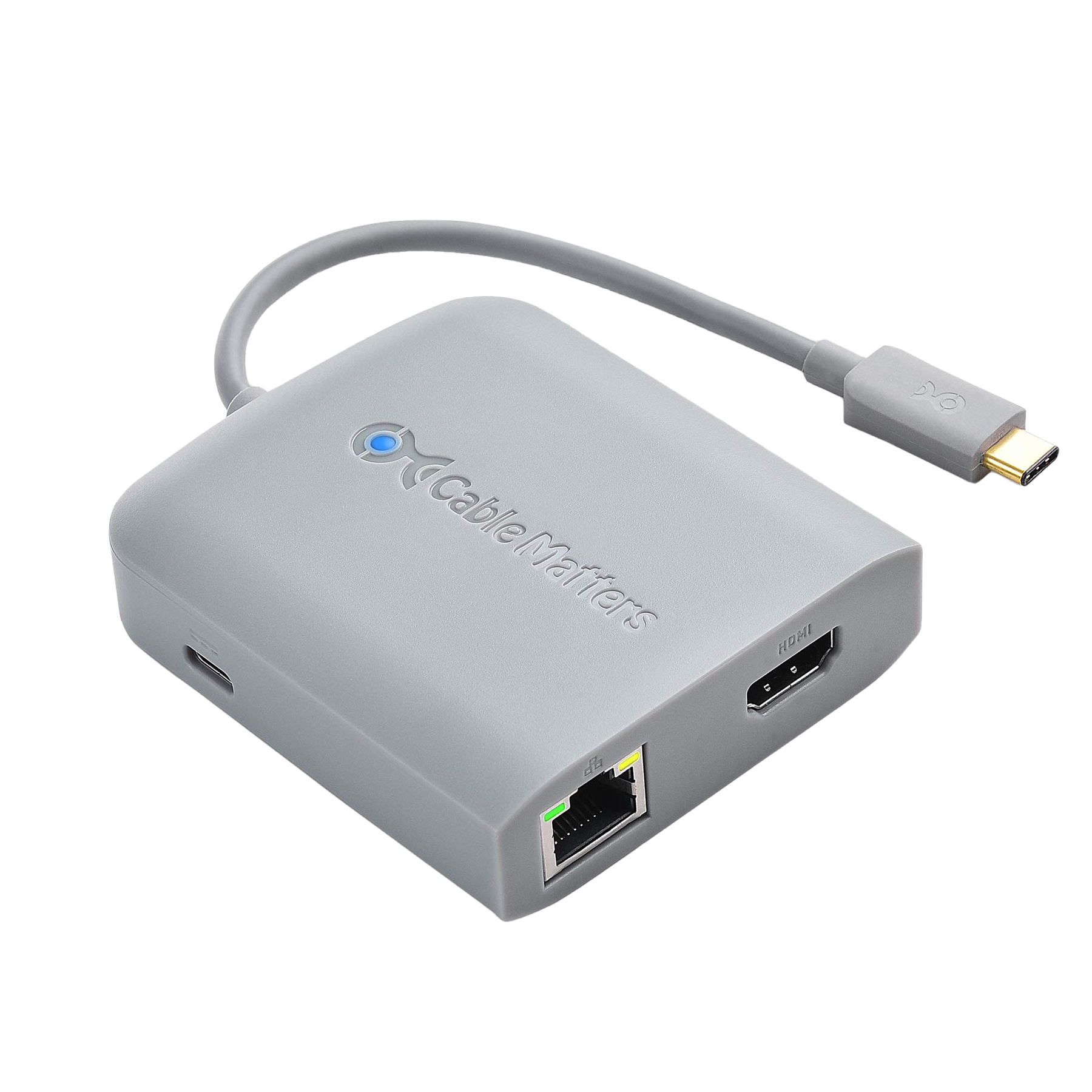 Cable Matters USB-C Hub Works with Chromebook
