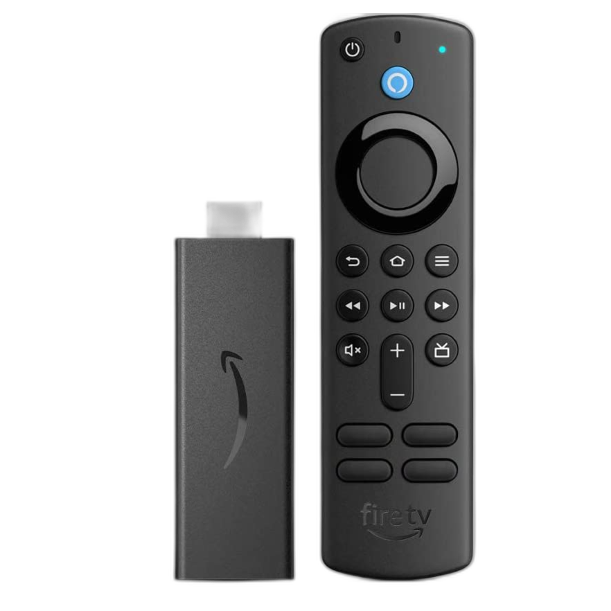 Fire TV Stick e controle remoto