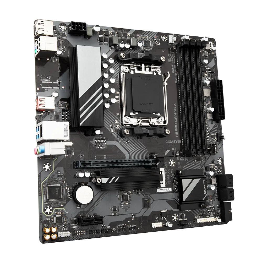 Gigabyte's A620M Gaming X motherboard.