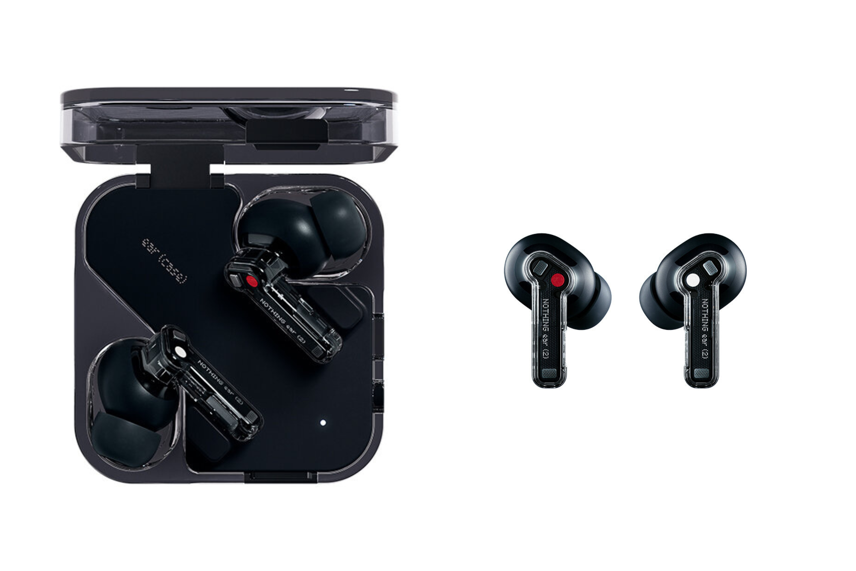 Images of Black-colored Nothing Ear (2) earbuds hit the web