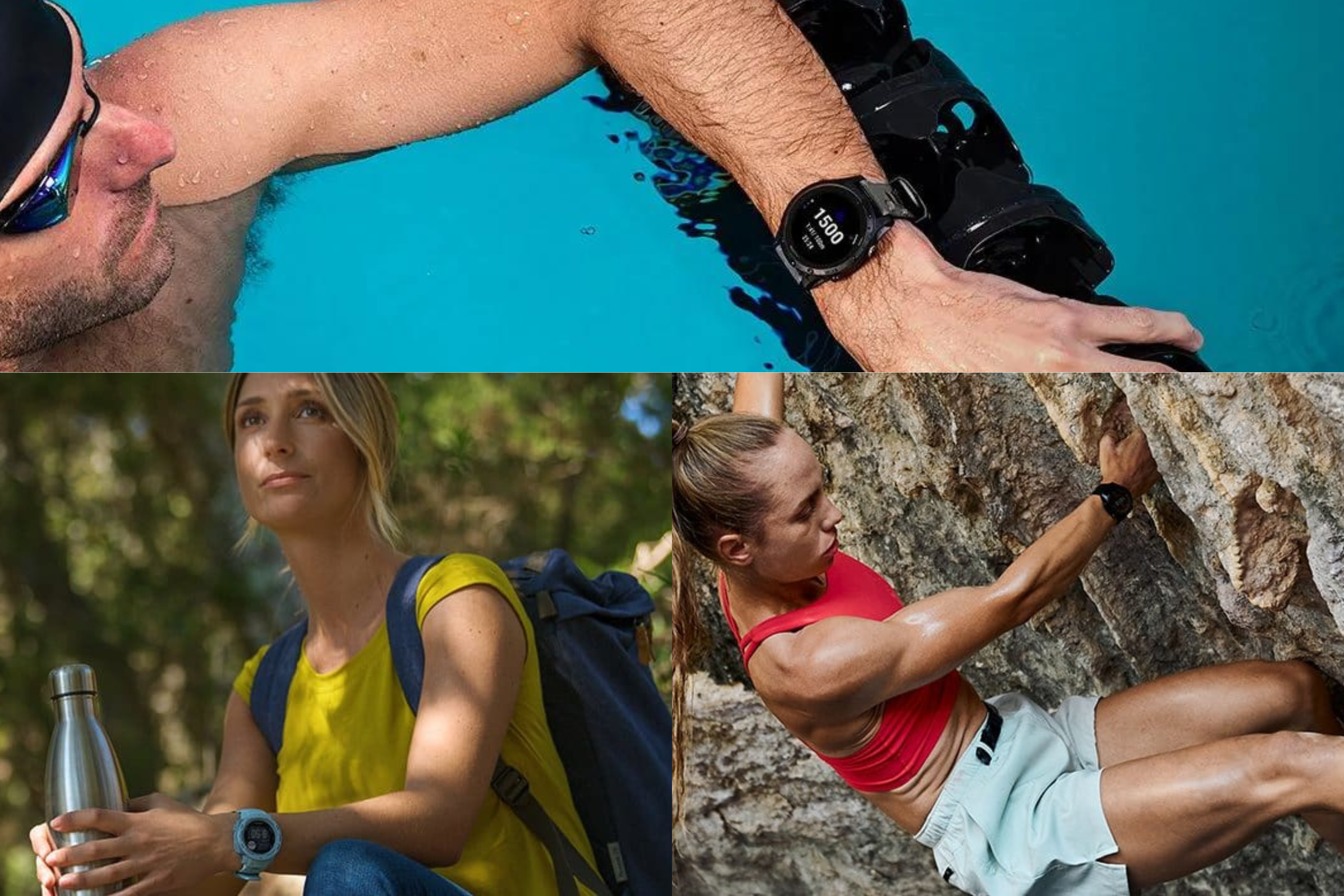 Reloj Garmin para nadadores, excursionistas y escaladores