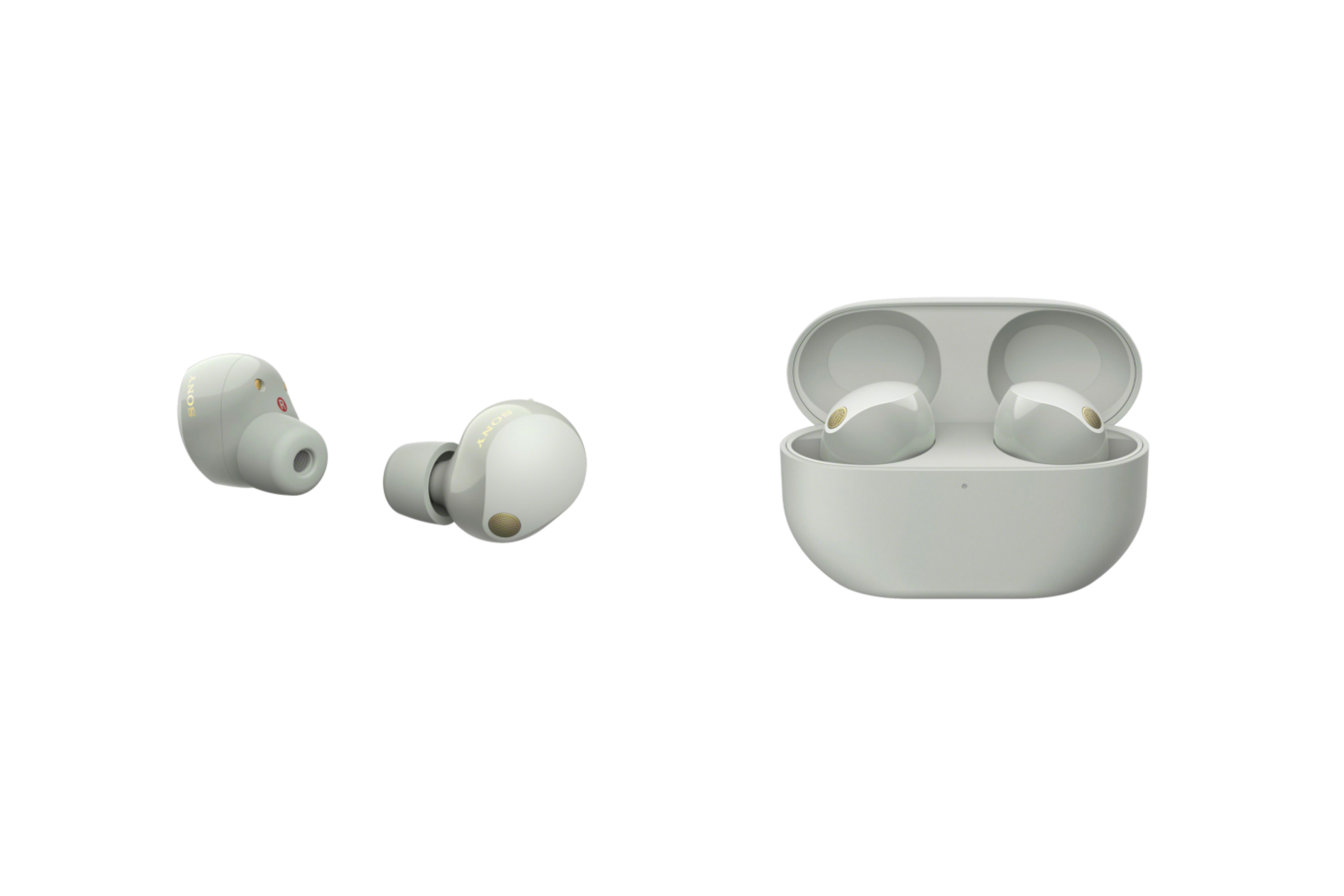 xda (2)-5WF-1000XM5 in white headphones and case 