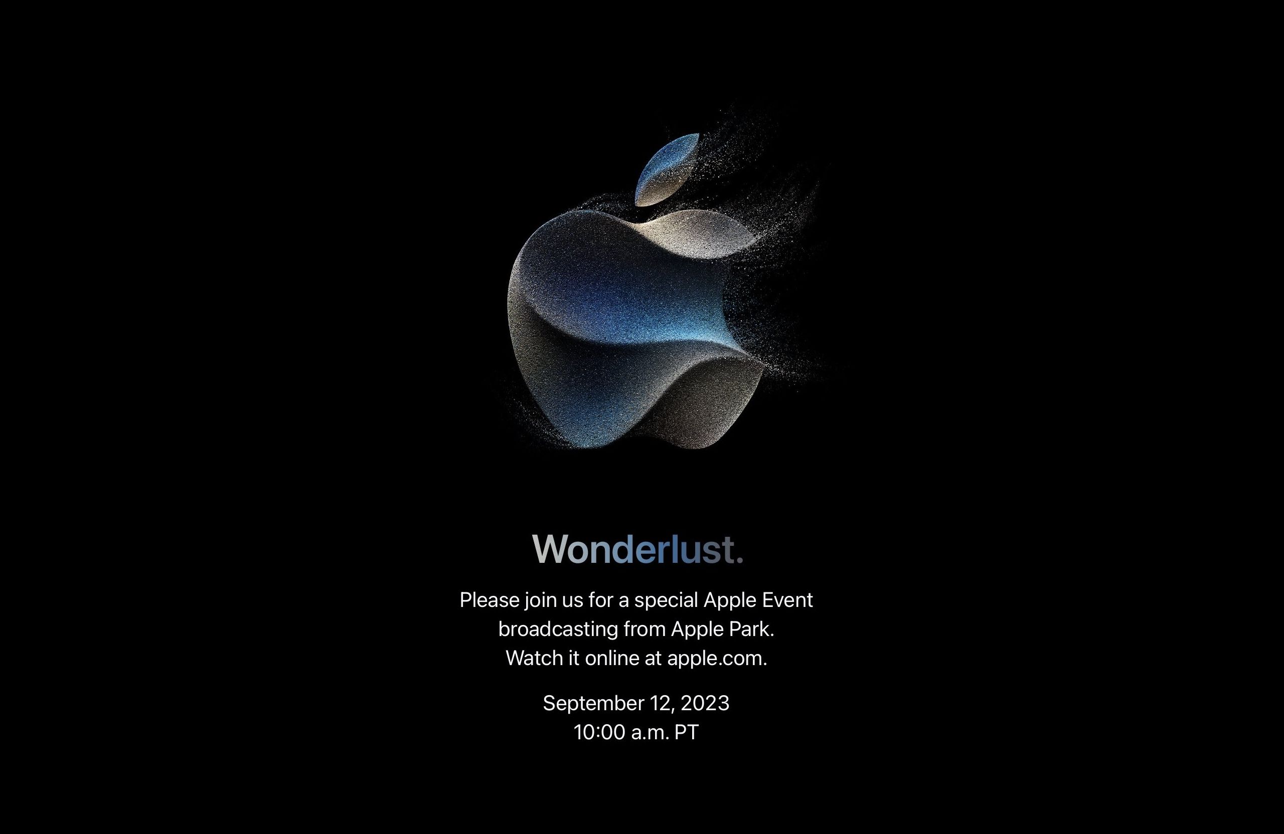 iPhone 15 series to be officially revealed at Apple event on September 12