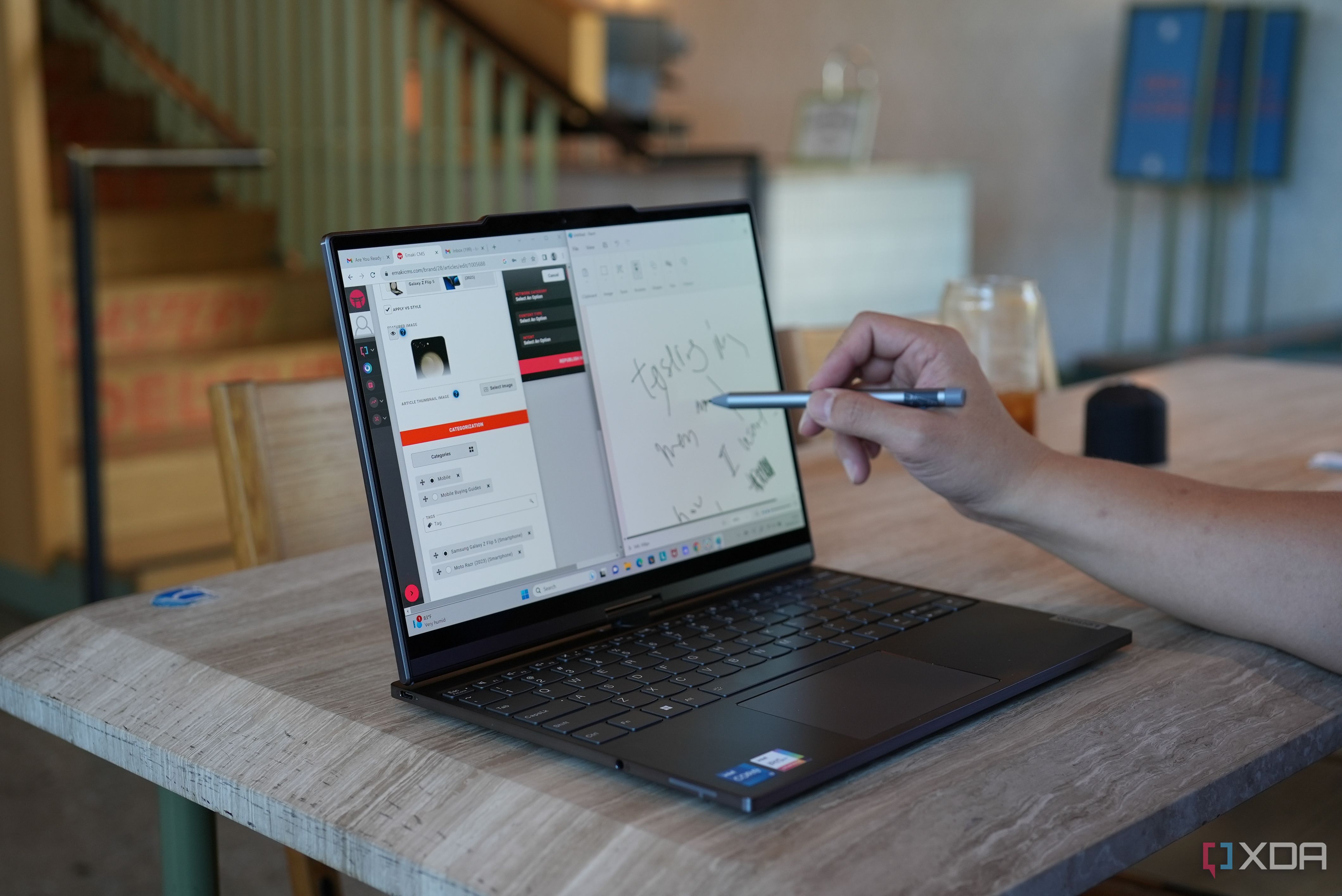 Lenovo Thinkbook Plus Gen 4 con lápiz óptico