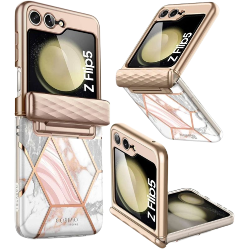 A render showing the i-Blason Cosmo case for Samsung Galaxy Z Flip 5.
