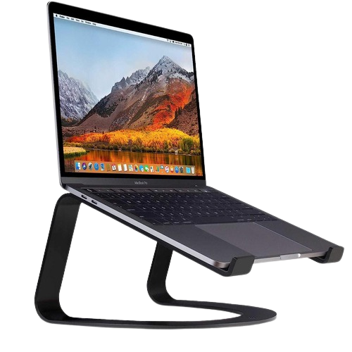 Twelve South Curve Stand along with Apple Macbook Pro