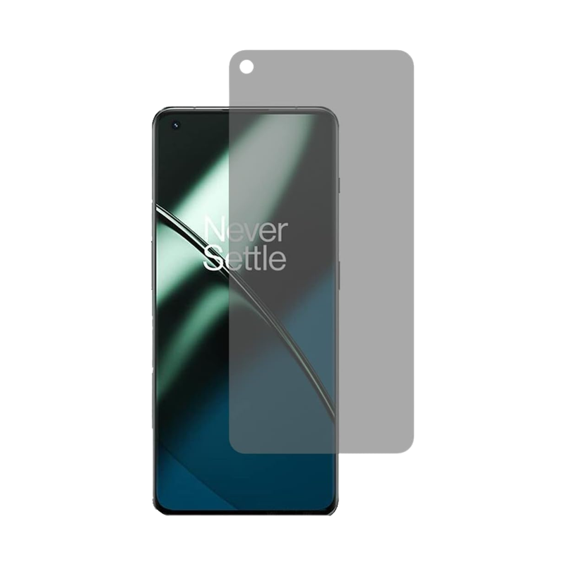Uponew Privacy Screen Protector for OnePlus 11 on transparent background.