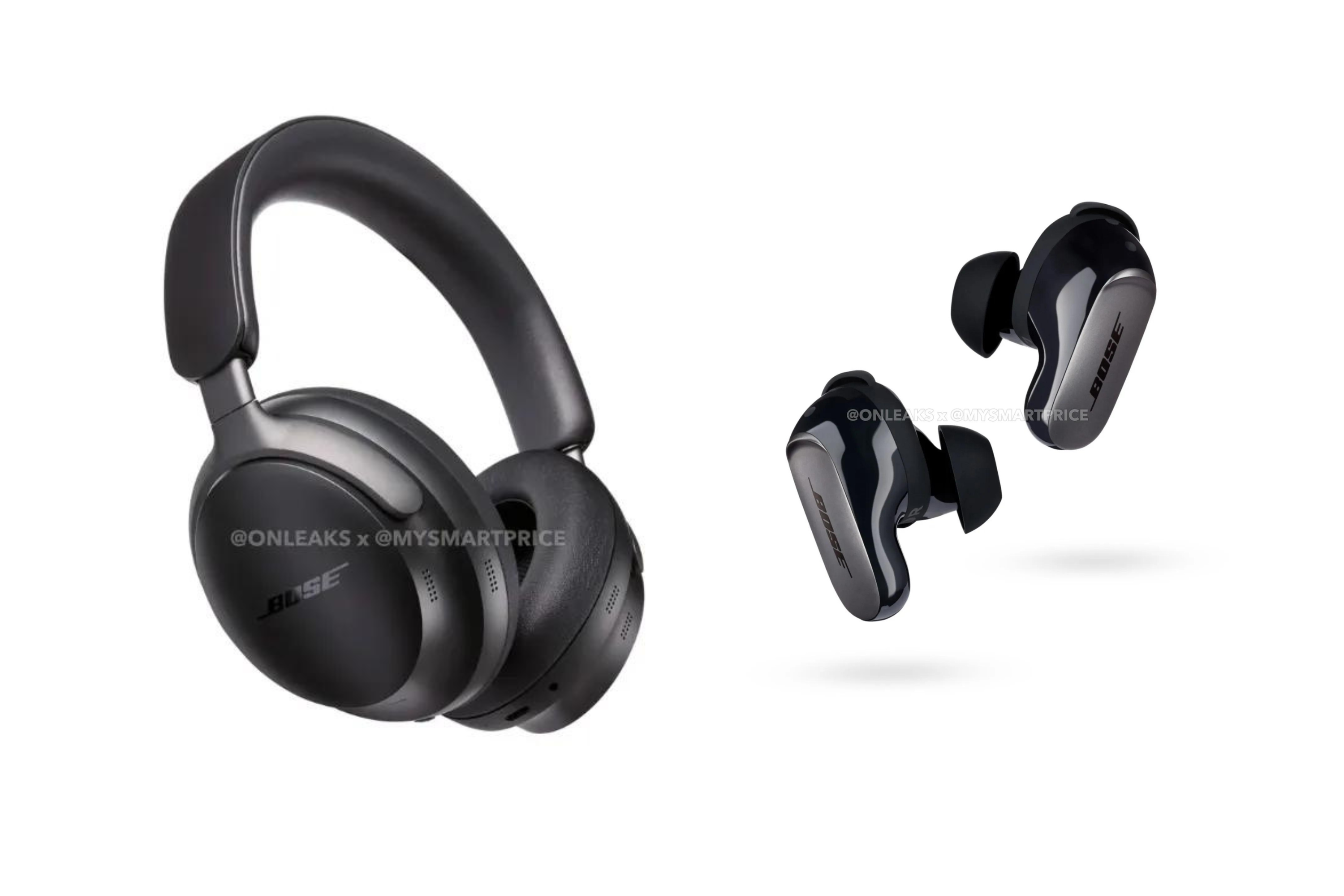 Bose QuietComfort Ultra and QuietComfort Ultra Earbuds in black