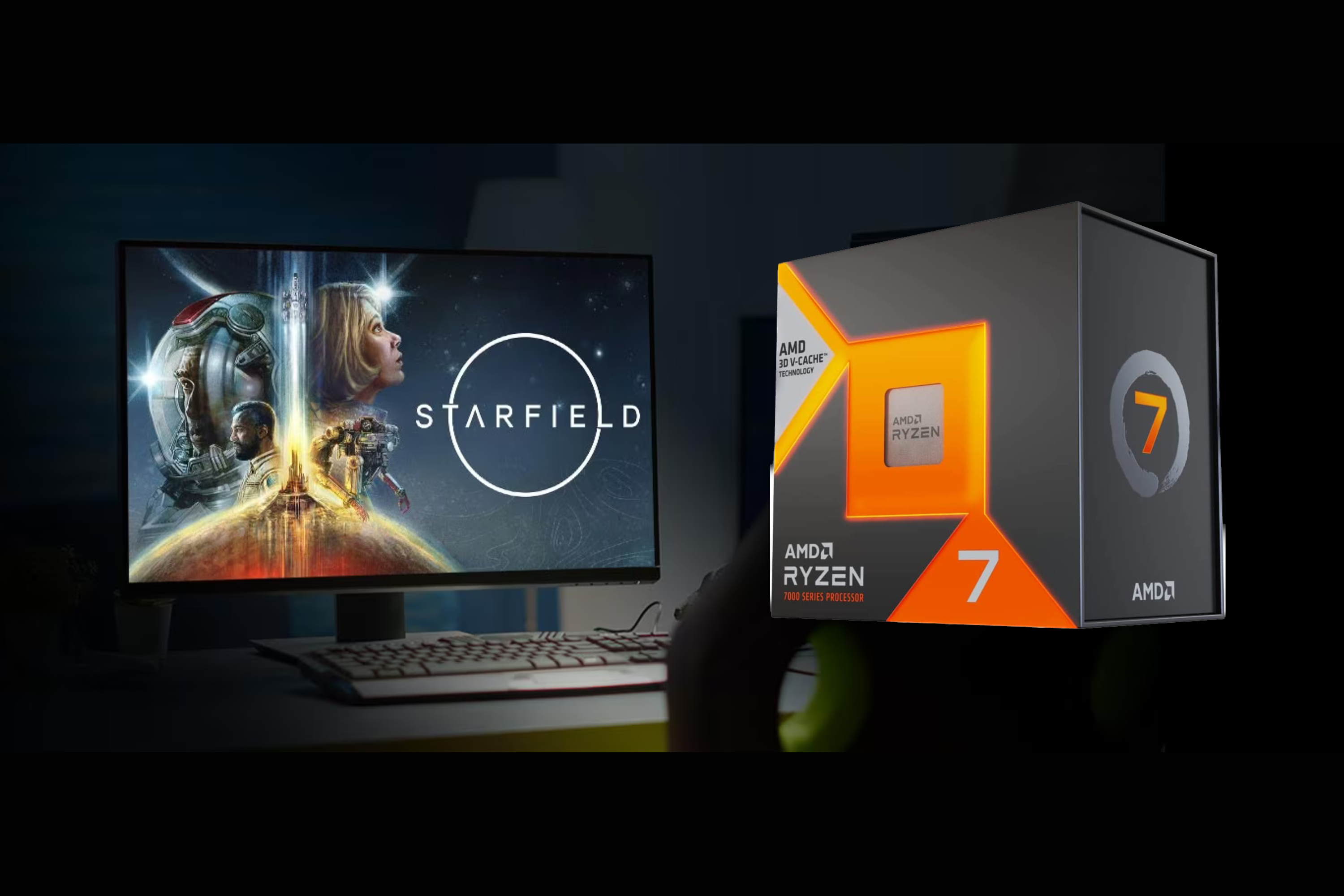 AMD Ryzen 7 7800X3D again drops to $384, comes with a code for Starfield 