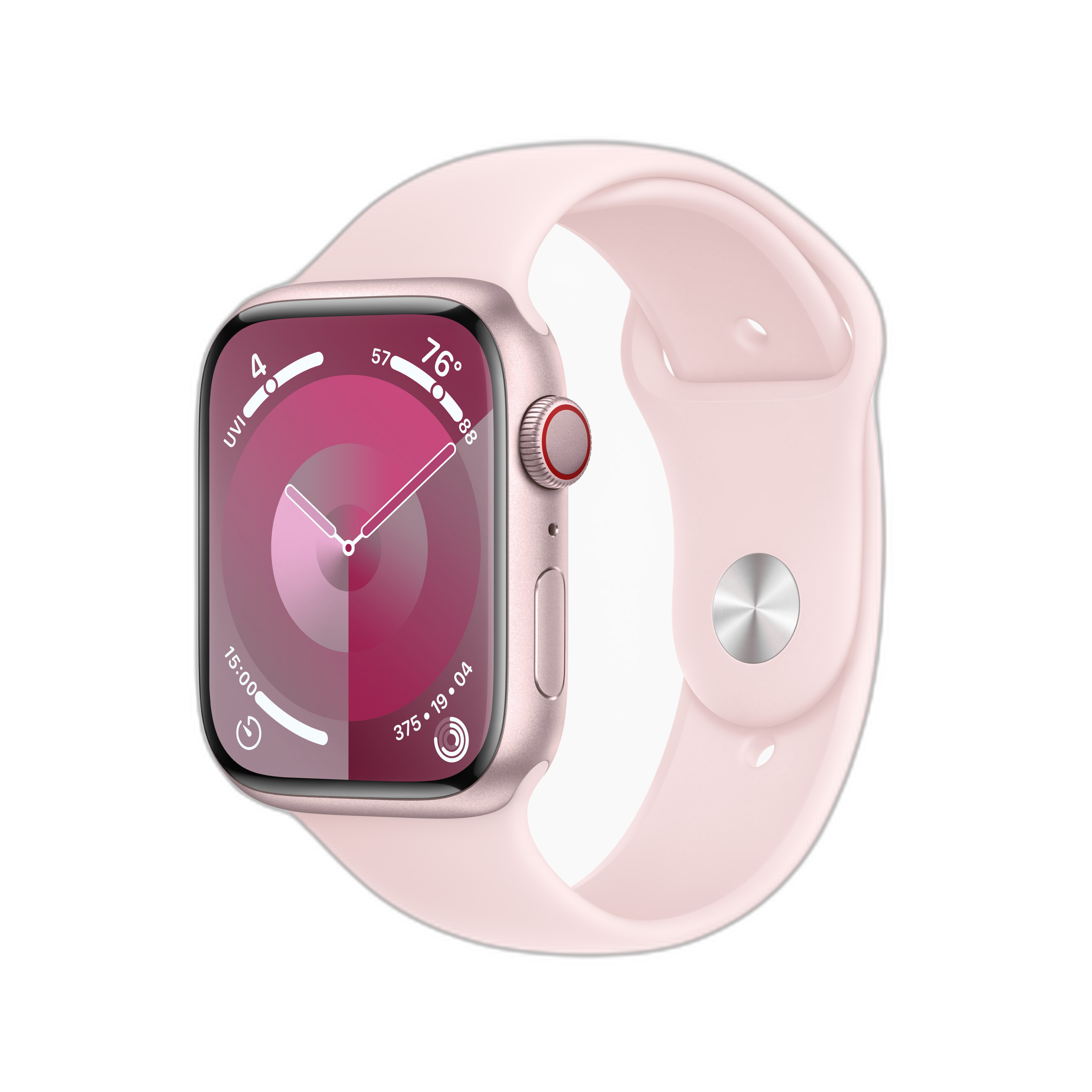 Apple Watch У Series 9 лучшее время автономной работы? 1 Яблоко Watch Серия 9 в розовом цвете