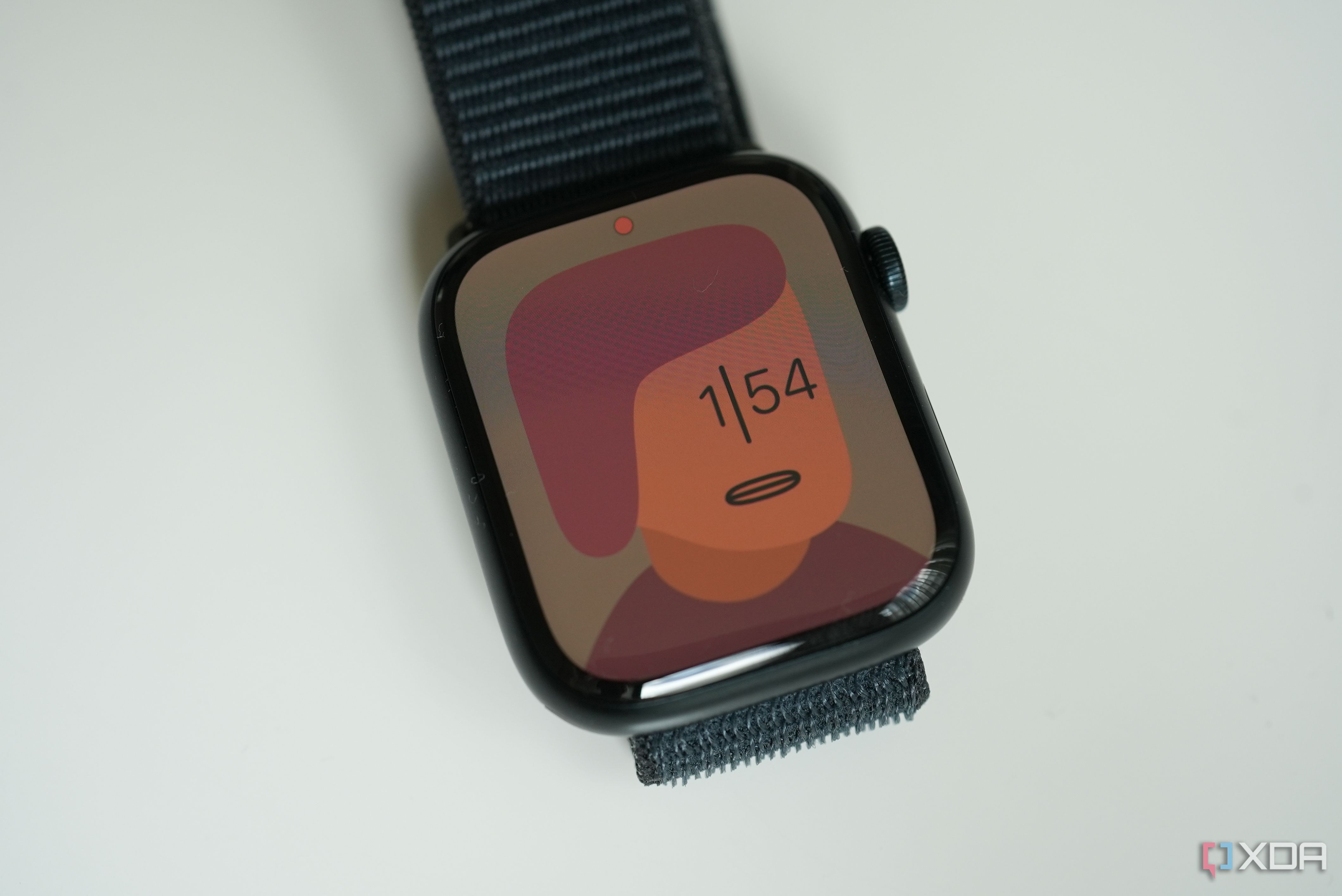 Apple Watch 9 with an art watchface