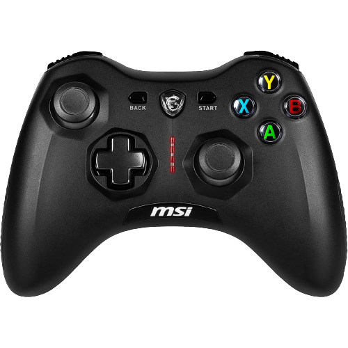 A render showing the MSI Force GC30 V2 in black color.