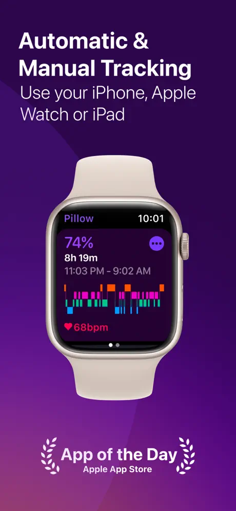 Pillow Sleep Apps To Track Sleep On Apple Watch Pillow Sleep