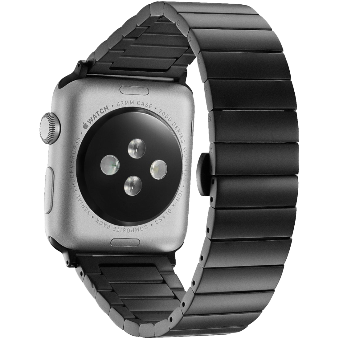 Platinum Stainless Steel Link Band for Apple Watch
