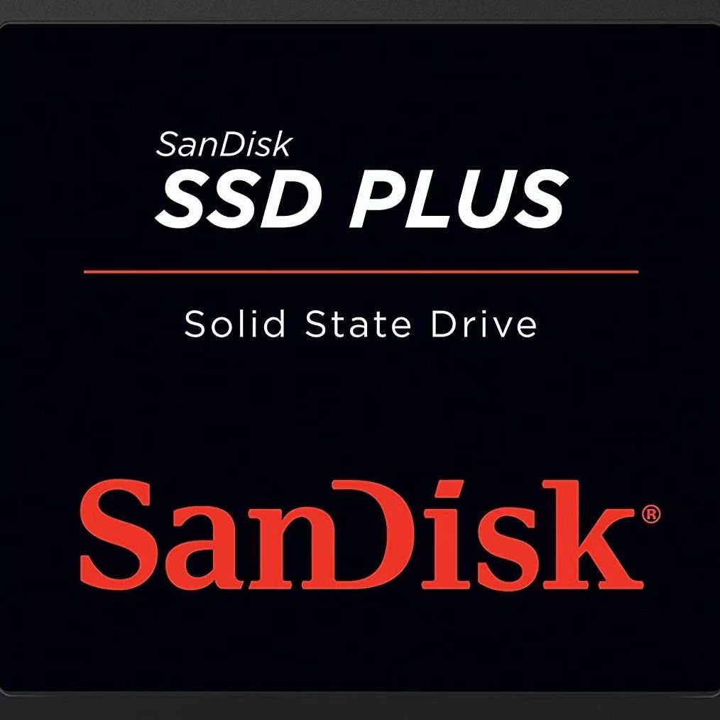 SanDisk SSD Plus render