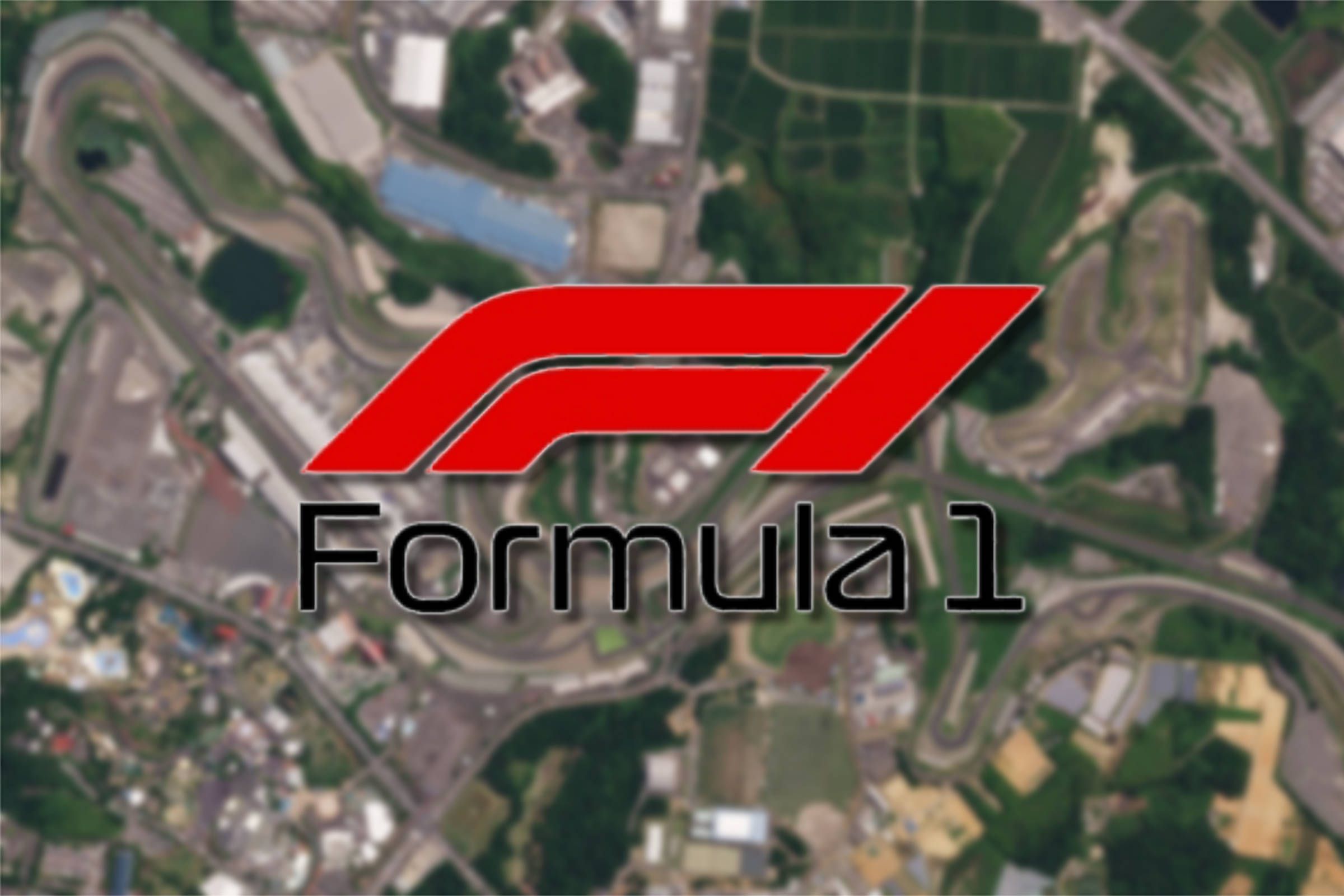 suzuka international skysat overhead with F1 logo