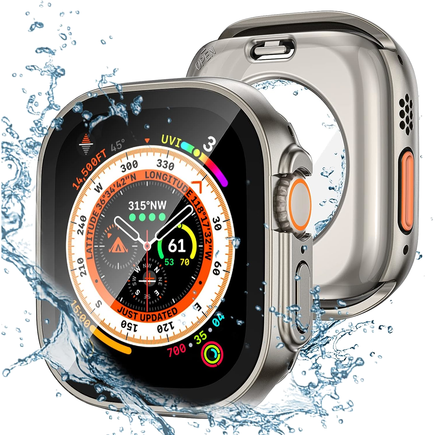 Tensea Apple Watch Ultra 2 защитная пленка для экрана