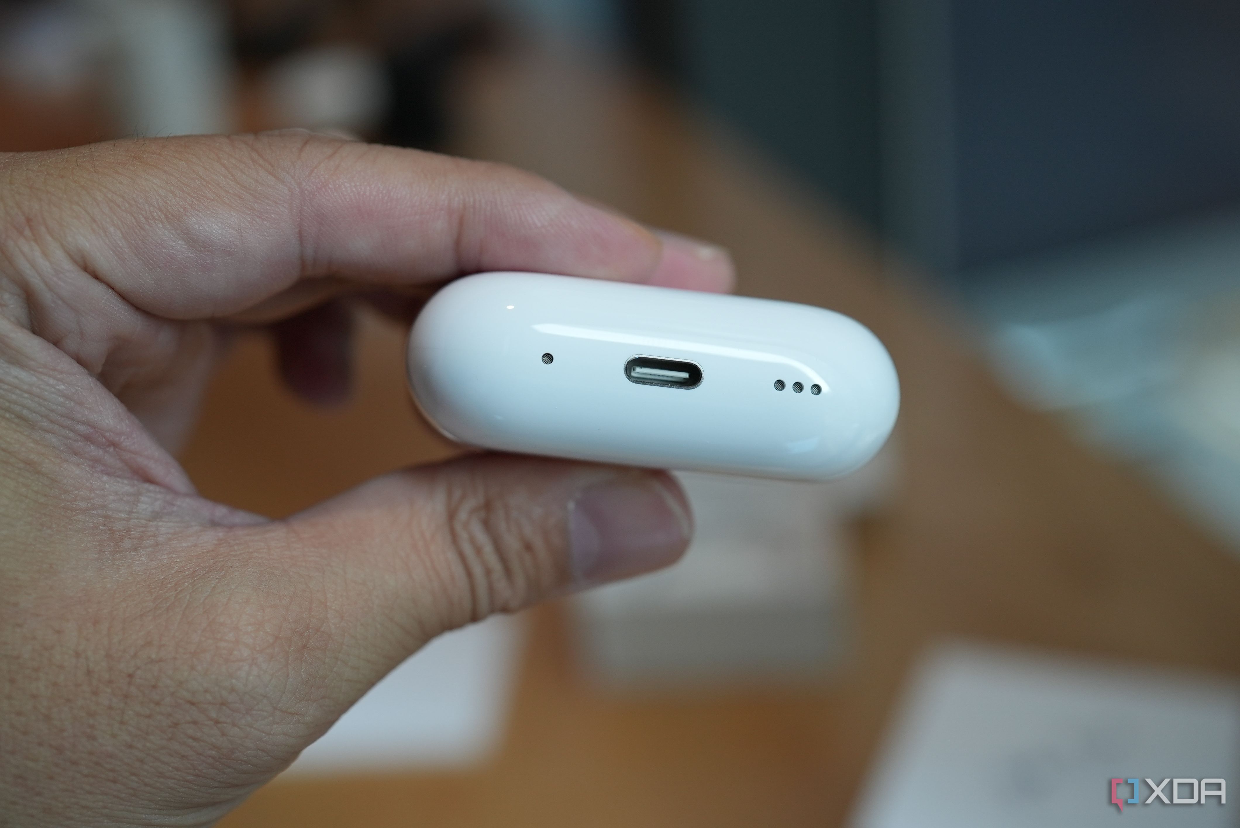 USB-C port on AirPods Pro