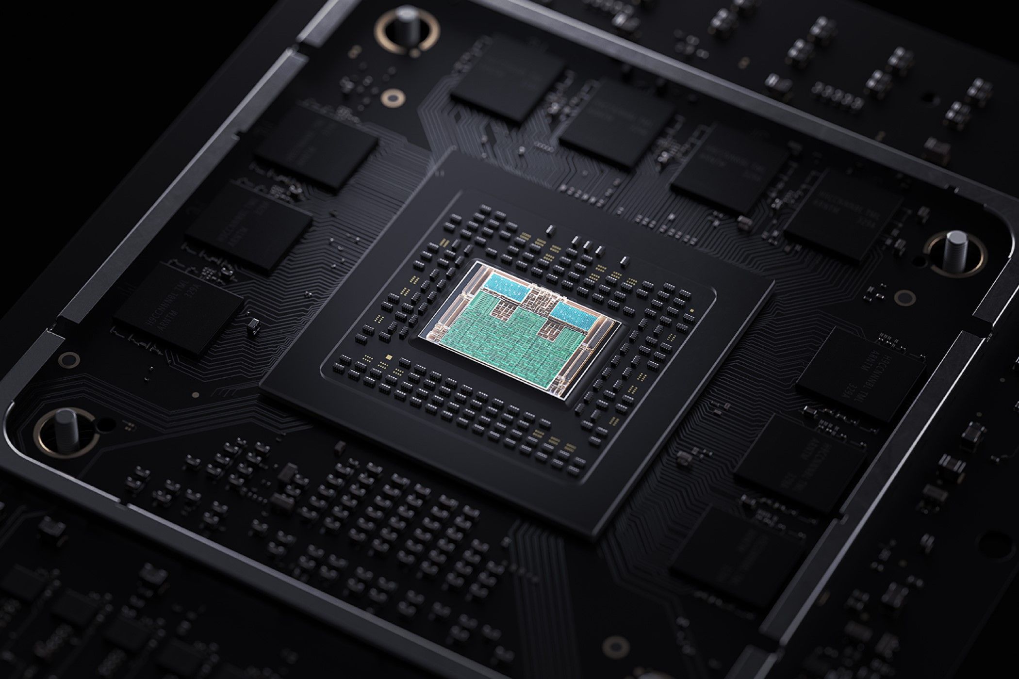 Гибридный процессор Xbox Series X производства AMD.