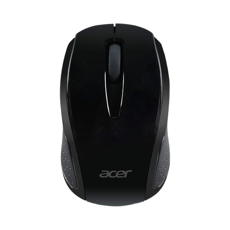 Acer M501 Wireless Mouse black overhead view