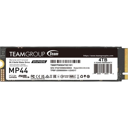 TEAMGROUP MP44 4TB SSD render